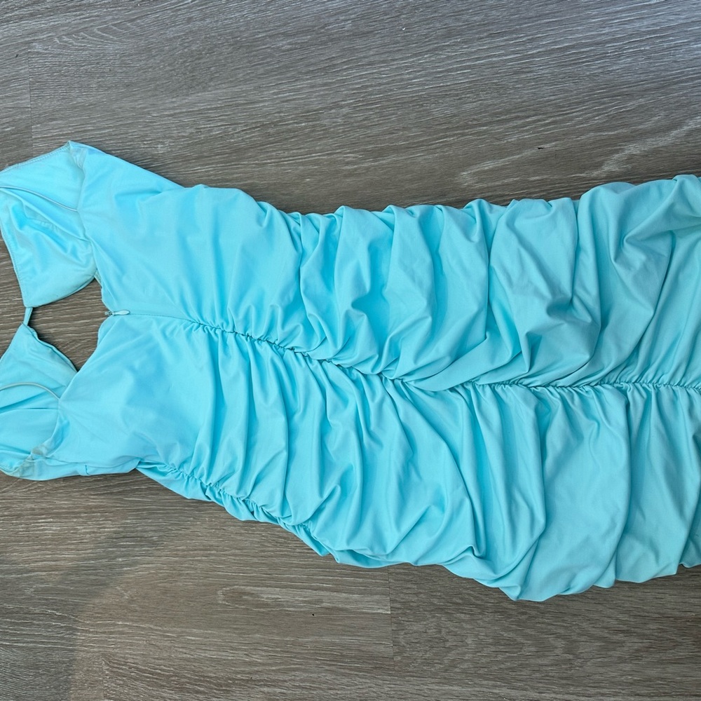 tiger mist light blue dress